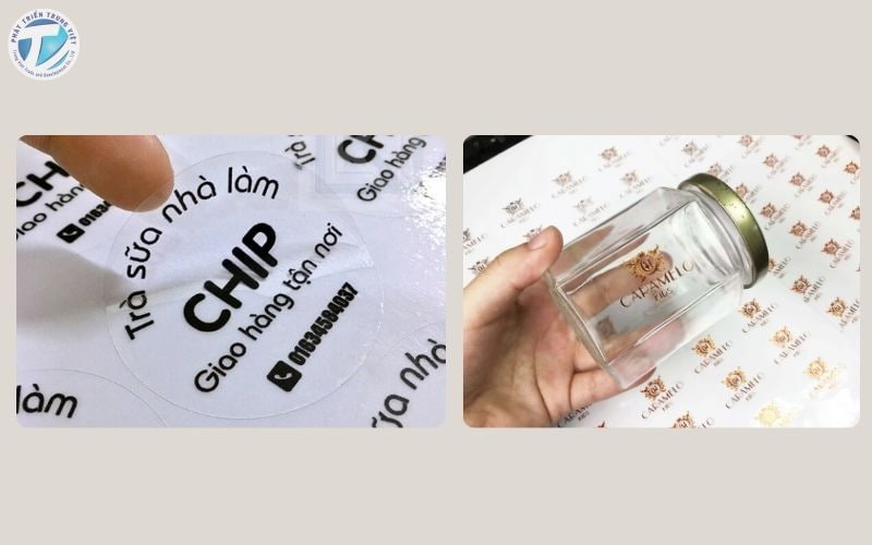 Decal trong trong ngành in ấn và quảng cáo